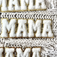 MAMA Chenille Iron on Patch DIY Kit