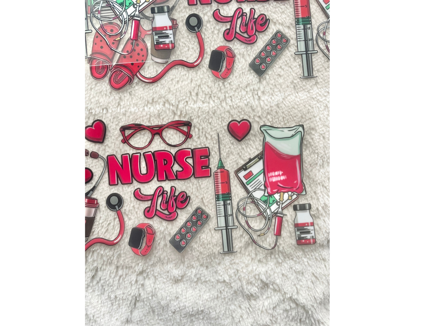 NURSE UV DTF 16oz Wrap Ready to Apply