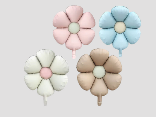 Matte Daisy Balloon Set Floral