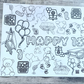 Teddy Bear Theme Coloring Banner