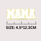 MAMA Chenille Iron on Patch DIY Kit