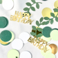 120 Piece Sage Green Happy Birthday Confetti