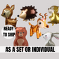 Woodland Animals Set of 6 Party Ballons