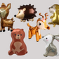 Woodland Animals Set of 6 Party Ballons