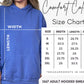 The Homebody Club Comfort Colors Blue and Pink Sweater