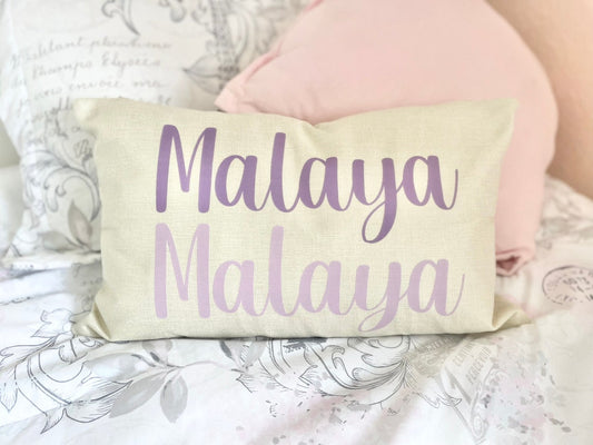 Personalized Name Pillowcase