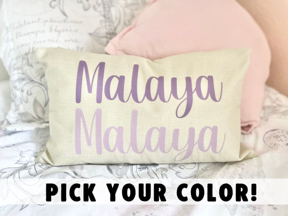 Personalized Name Pillowcase