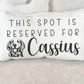 Reserved for Dog Pillowcase Customized