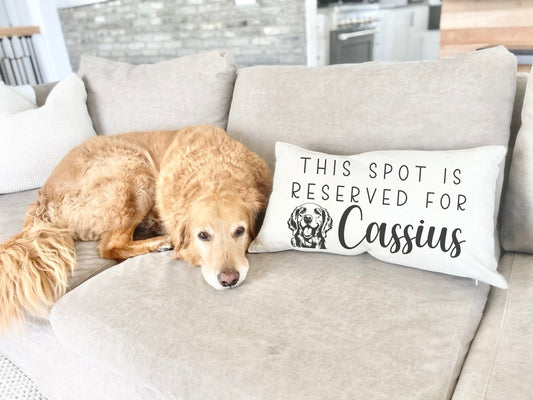 Reserved for Dog Pillowcase Customized