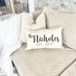 Personalized Last Name Pillowcase – Customize Est Wedding Gift