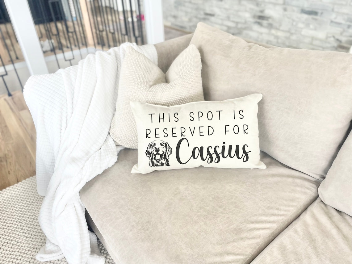 Reserved for Dog Pillowcase Customized