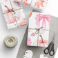 Pink Fall Coquette Gift Wrap