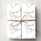 Custom Couples Name Gift Wrap