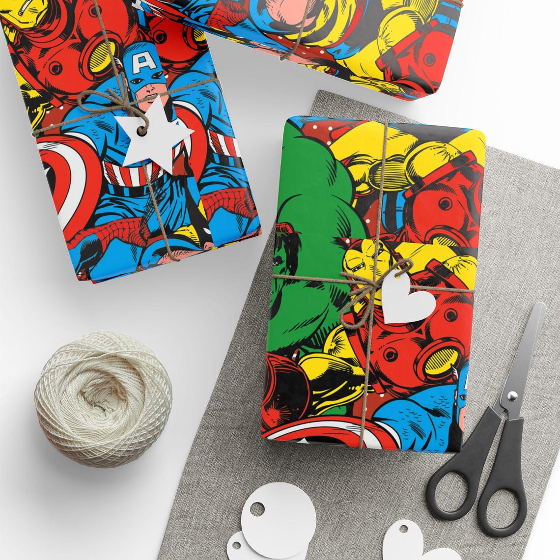 Marvel Superhero Gift Wrap