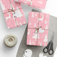 Pink Pastel Christmas Gift Wrap