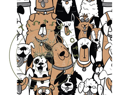 Pet Dog Gift Wrapping Paper