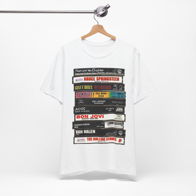 Cassette Player Rock Graphic Tee