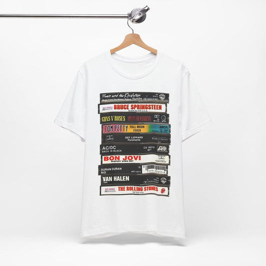 Cassette Player Rock Graphic Tee