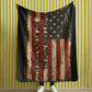 Patriotic American Flag Blanket - 'We Don't Know Them All, But We Owe Them All' Tribute - Sentimental USA Blanket