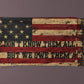 Patriotic American Flag Blanket - 'We Don't Know Them All, But We Owe Them All' Tribute - Sentimental USA Blanket