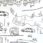 Neighborhood Theme Coloring Banner