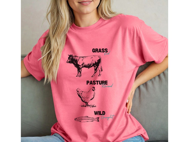 Grass Fed and Pasture Raised Graphic Tee