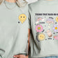 Retro Affirmation Front and Back Graphic Tee