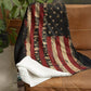 Patriotic American Flag Blanket - 'We Don't Know Them All, But We Owe Them All' Tribute - Sentimental USA Blanket