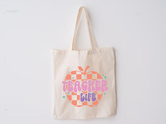 Teacher Life Tote Bag Gift