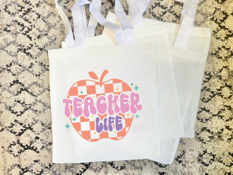 Teacher Life Tote Bag Gift