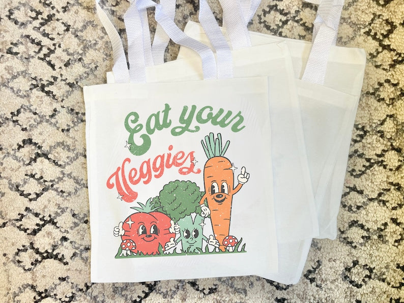 Eat Your Veggies Tote Bag