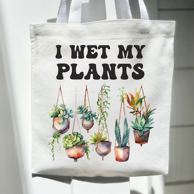 Funny Plant Lover Tote Bag