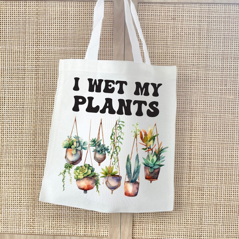 Funny Plant Lover Tote Bag