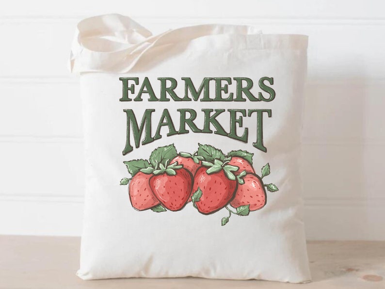 Farmers Market Tote Bag