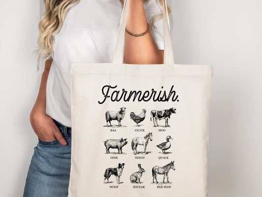 Farmer Ish Tote Bag