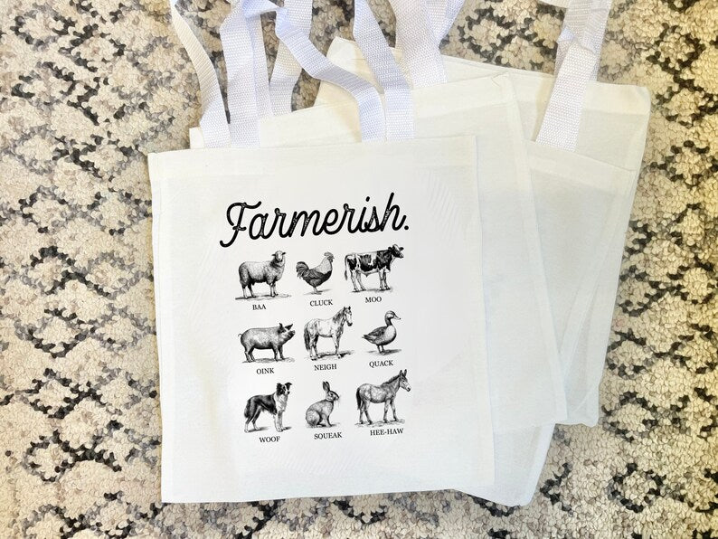 Farmer Ish Tote Bag