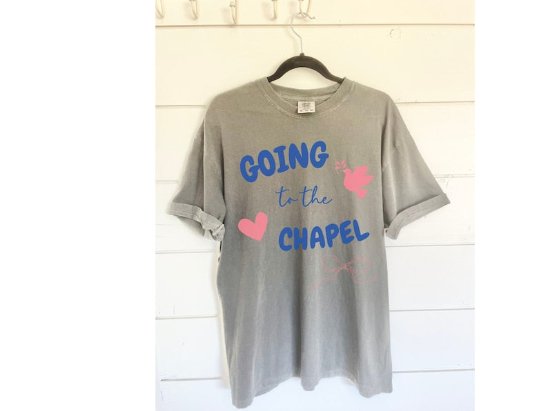 Going to the Chapel Bride Comfort Colors Top