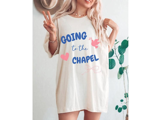 Going to the Chapel Bride Comfort Colors Top