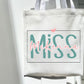 Personalized Teacher Name Tote Bag