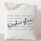 Washington Definition Tote Bag