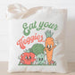 Eat Your Veggies Tote Bag