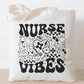 Retro Nurse Front and Back Tote Bag Gift