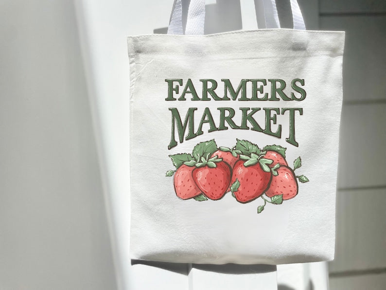 Farmers Market Tote Bag