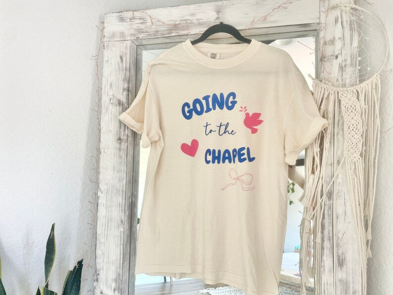 Going to the Chapel Bride Comfort Colors Top