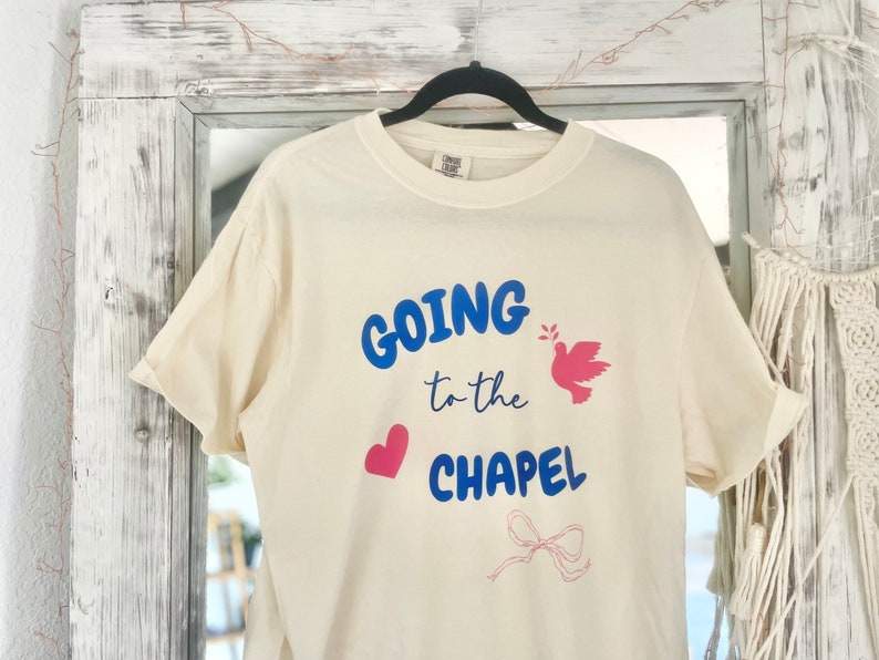 Going to the Chapel Bride Comfort Colors Top