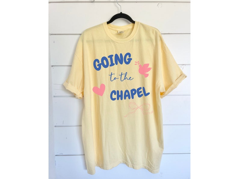 Going to the Chapel Bride Comfort Colors Top