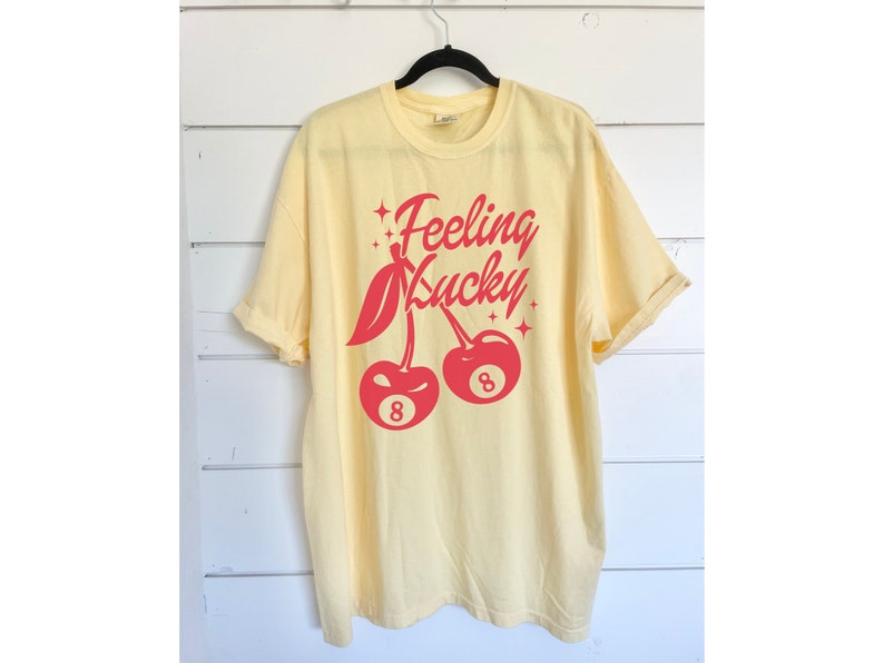 Feeling Lucky Cherry Graphic Tee