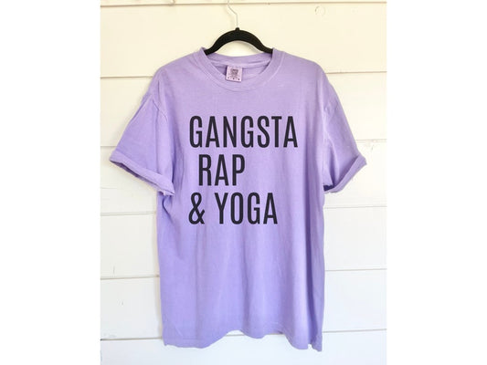 Funny Yoga Top Gansta Rap & Yoga