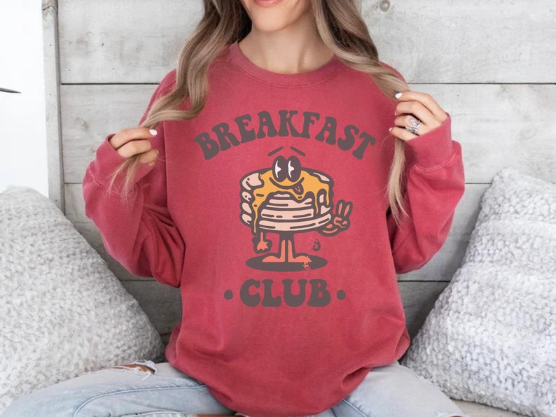 Breakfast Club Comfort Colors Sweater