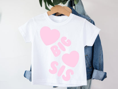 Big Sis Pink Youth Top